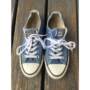Converse All-Star Blue Low Top Sneakers